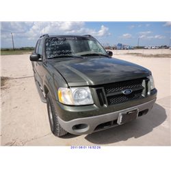 2002 - FORD EXPLORER SPORT TRAC