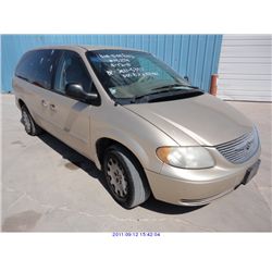 2001 - CHRYSLER TOWN AND COUNTRY