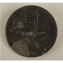 1922 GERMAN MEDAL COMMEMORATING  GERMAN AIR FLIGHT