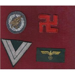 MWF1232B Collection of ASSORTED GERMAN PATCHES