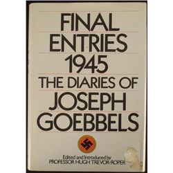 FINAL ENTRIES 1945-THE DIARIES OF JOSEPH GOEBBELS BOOK