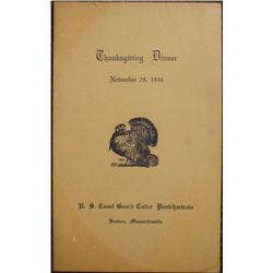 U.S. COAST GUARD CUTTER PONTCHARTRAIN BOSTON MASS