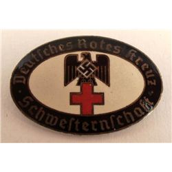 WWII Nazi German Red Cross Badge Pin CTD Original