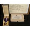 Image 2 : WWII Purple Heart KIA Collection Certificate Flag Photo
