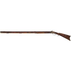 MWF1194 Full Stock American Percussion Rifle of rare or