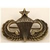 Image 1 : WWII US Airborne Wing Senior Paratrooper Pin Sterling