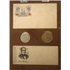 Image 4 : RARE CIVIL WAR COLLECTION ORIG  ENVELOPES, STAMPS COINS