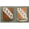 Image 1 : 2 51st Signal Battalion Pins Pinback & Screwback