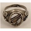 Image 1 : WWII Nazi Germany Silver Eagle & Swastika Ring