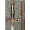 Image 1 : C1900 KNIGHTS TEMPLAR SECRET SOCIETY SWORD-ORNATE BLADE
