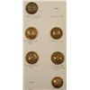 Image 4 : 24 British Canadian Antique Military Button Collection