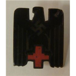 NAZI ORIG RED CROSS MEDAL-DEUTCHES ROTES KREUZ-SWASTIKA