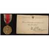 Image 1 : ORIGINAL WWII VICTORY MEDAL AND RIBBON