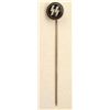 Image 1 : NAZI "SS" STICKPIN WITH BLACK SS IN CIRCLE