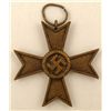 Image 1 : BRONZE NAZI WAR MERIT CROSS 1939 SWASTIKA ON MALTESE