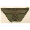Image 1 : ORIGINAL M-43 CAP EAGLE AND SWASTIKA TRAPEZOID MINT