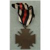 Image 2 : WWI GERMAN HINDENBURG CROSS WITH RIBBON ORIGINAL