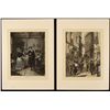 Image 1 : 2 Old German & Austrian Jewish Prints Dresden, Vienna