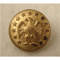 20th Century U.S. Eagle Gilt Coat Button 13 Stars