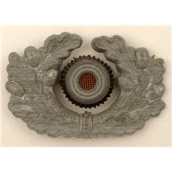 EARLY NAZI ORIG WEHRMACHT COCKADE AND WREATH VISOR HAT