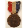 Image 1 : 1918 WWI RECOGNITION MEDAL & RIBBON KENDALL COUNTY IL