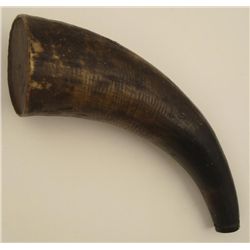 OLD CIVIL WAR ERA ANTIQUE POWDER HORN FOR BLACK POWDER