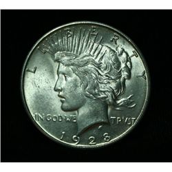 1928-s Peace Dollar $1 Grades ms64 details net ms60 Vam 6 Rarity 5