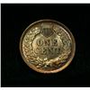 Image 2 : 1902 Indian cent 1c Grades Gem Uncirculated ms64 RB