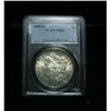 Image 1 : PCGS 1900-o Attractively Toned Morgan Dollar Graded Select Uncirculated ms63  PCGS