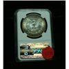 Image 2 : NGC 1904-o Colorfully toned Morgan Dollar Graded Select Uncirculated ms63  NGC