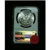 Image 2 : NGC 1880-s Morgan Dollar Graded Choice Uncirculated ms63  looks Proof Like!