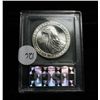 Image 2 : 1983-p Olympic Silver Dollar Uncirculated Commemorative graded ms70