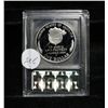 Image 2 : 1997-p National Law Enforcement Officers Memorial Proof Silver Dollar Graded PR70  DCAM