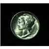 Image 1 : 1916-p Winged Liberty Head 'Mercury' Dime 10c Grades ms65 FSB  Complete Full Split Bands