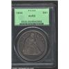Image 1 : 1844 S$1 AU55 PCGS.
