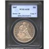 Image 1 : 1847 S$1 AU55 PCGS.