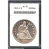 Image 1 : 1850-O S$1 AU53 ANACS.