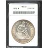 Image 1 : 1872 S$1 MS61 ANACS.