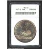 Image 1 : 1877-S T$1 MS61 ANACS.