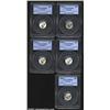Image 1 : 1938-D 10C MS66 Full Bands PCGS; 1939-D MS66 Full Bands PCGS; 1940-D MS66 Full Bands PCGS, prooflike