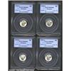 Image 1 : 1940-S 10C MS65 Full Bands PCGS; 1941-S/S MS65 Full Bands PCGS, bright and semi-prooflike; 1944-S MS