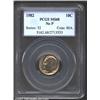 Image 1 : 1982 10C No P MS68 PCGS.