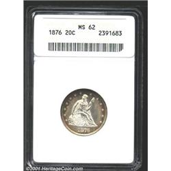 1876 20C MS62 ANACS.