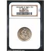 Image 1 : 1853 25C Arrows and Rays MS65 NGC.