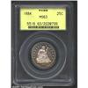 Image 1 : 1884 25C MS63 PCGS.