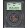 Image 1 : 1858 25C PR63 PCGS.