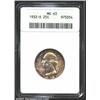 Image 1 : 1932-S 25C MS63 ANACS.
