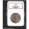 Image 1 : 1828 50C Square 2, Small 8 MS63 NGC.