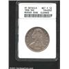 Image 1 : 1836 50C Reeded Edge--Cleaned--ANACS.