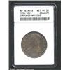 Image 1 : 1836 50C Reeded Edge--Corroded, Whizzed--ANACS.